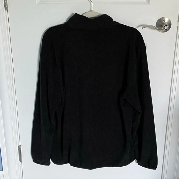 New! Rains Black Fleece Half Zip Pullover Top nwt 29700 - Picture 8 of 15